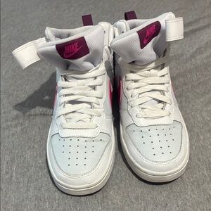 Nike Kids Sneakers White and Pink